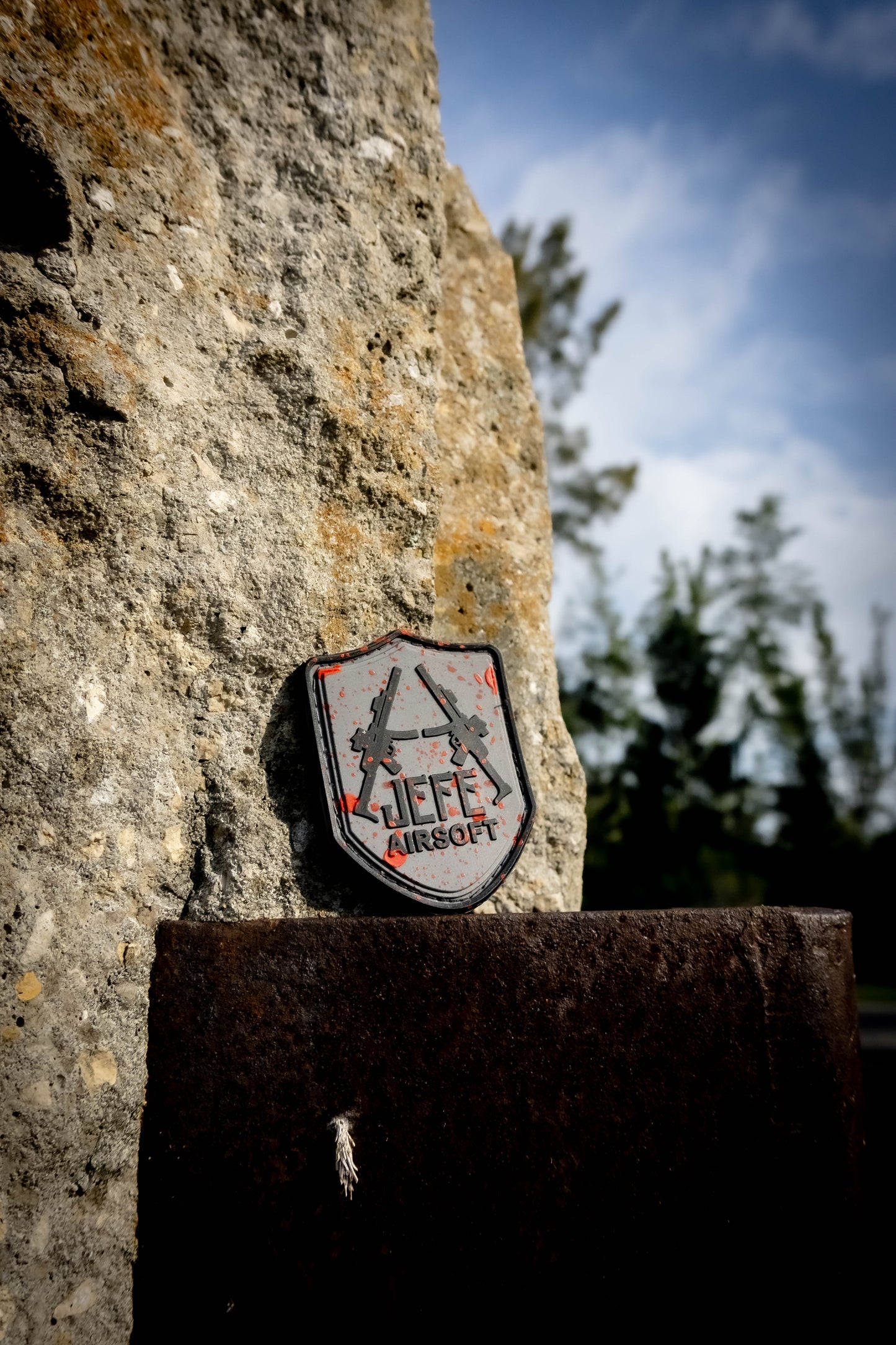 Jefe Airsoft V7 GB Blood Spatter Patch