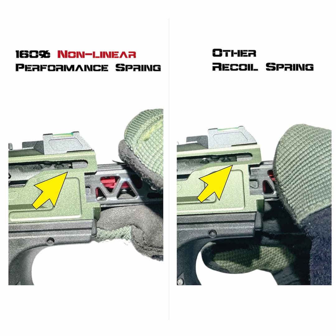 160% Non-linear Performance Recoil Spring for AAP01