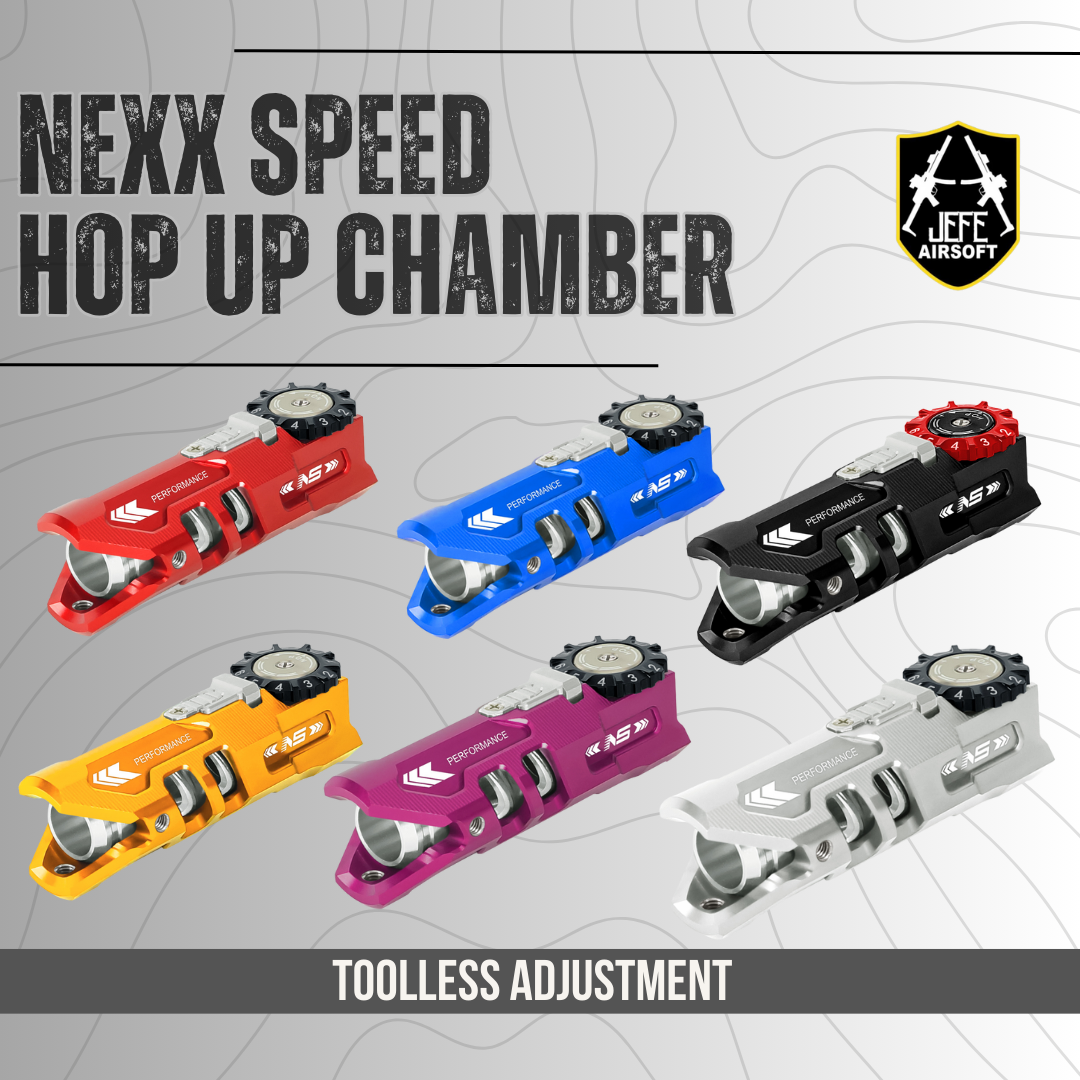 Nexx Speed CNC Aluminum Hopup Chamber - Action Army AAP-01/C Nexx Speed CNC Aluminum Hopup Chamber - Action Army AAP-01/C