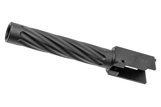 TTI Airsoft Type B Fixed Outer Barrel 14mm CCW For Marui TM G17 / G18 Gen3 Spec & WE G Model Series GBBP (Copy)