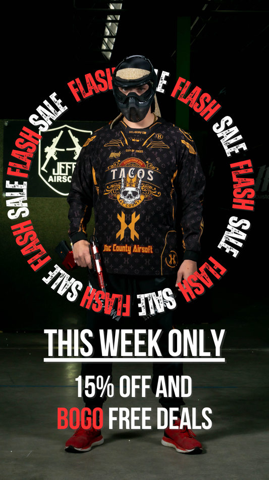 Score Big with Jefe’s Airsoft Solutions Flash Sale &amp; BOGO Deals!