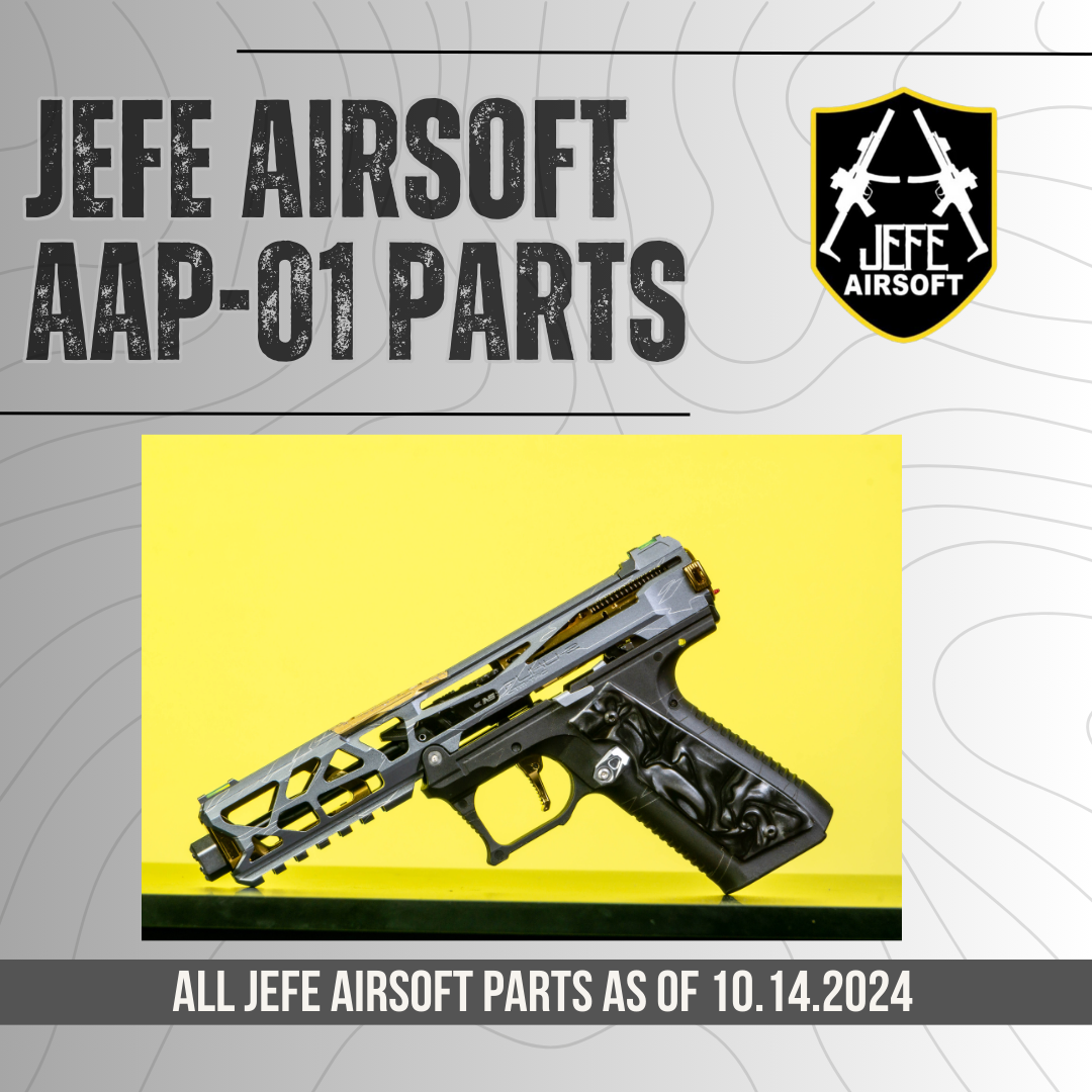 Jefe Airsoft AAP-01 Product Lineup October 2024