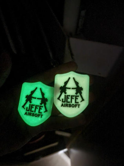 Jefe Airsoft V5 and V6 Patches - Glow Edition