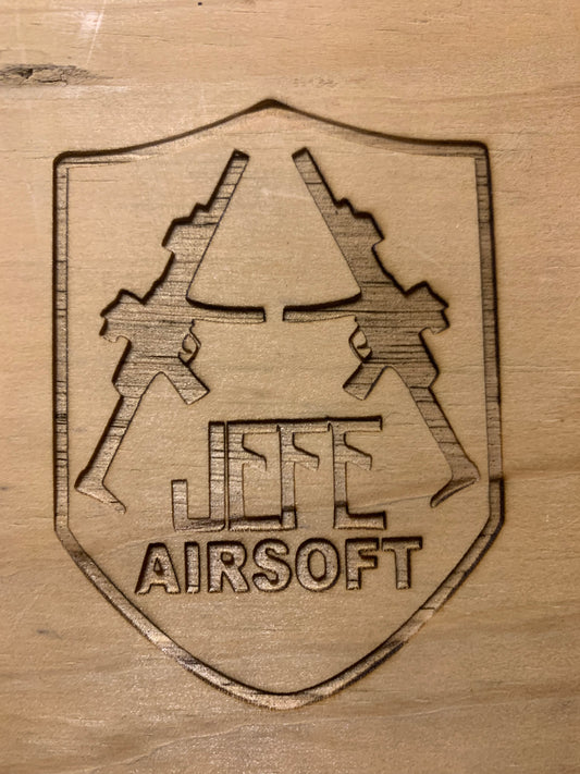 Laser Etching and Engraving- Wooden Item
