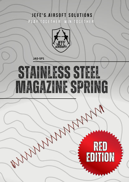 GBB Pistol Magazine Spring RED EDITION