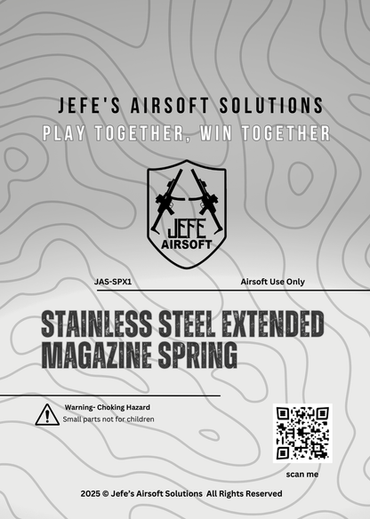 GBBP Extended Magazine Spring RED EDITION