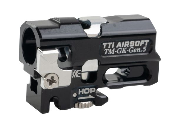 TTI AIRSOFT Infinity One Piece Full CNC TDC Hop Up Chamber-BK for Tokyo Marui Spec Gen5 MOS / G19