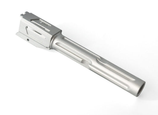 TTI AIRSOFT VFC M17/P320 Fixed Outer Barrel Type B (internal teeth +11mm) for (VFC) Sig Air M17/P320-Silver
