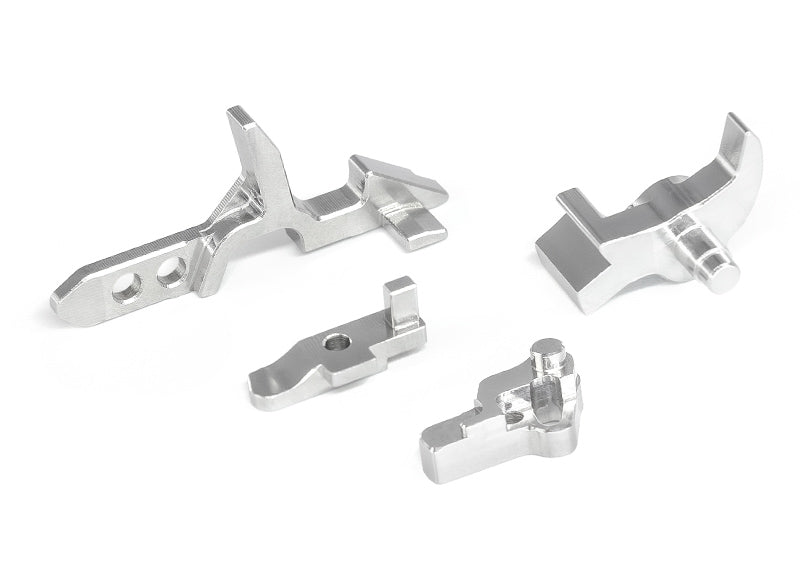 TTI AIRSOFT WE/AW HI CAPA 4.3/5.1 Full CNC Stainless Steel Sear Set (Disconnector+Hammer Sear+Knocker Lock+Valve Knocker)