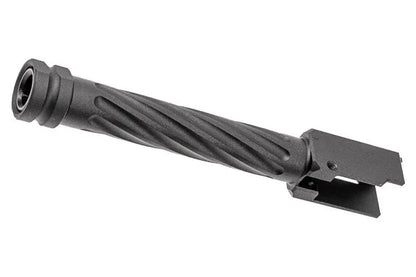 TTI Airsoft Type A Fixed Outer Barrel 14mm CCW For Marui TM G17 / G18 Gen3 Spec & WE G Model Series GBBP