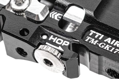 TTI AIRSOFT Infinity One Piece Full CNC TDC Hop Up Chamber-Black for Tokyo Marui Spec Gen4 G17