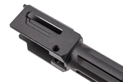 TTI AIRSOFT VFC G-series Fixed Outer Barrel- Type A (external -14mm teeth with front cap) for Umarex (VFC) Glock G17 Gen5-Black