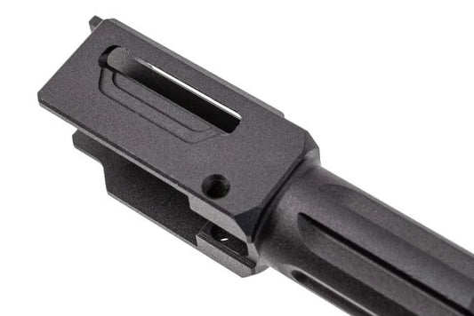 TTI AIRSOFT VFC G-series Fixed Outer Barrel- Type A (external -14mm teeth with front cap) for Umarex (VFC) Glock G17 Gen5-Black