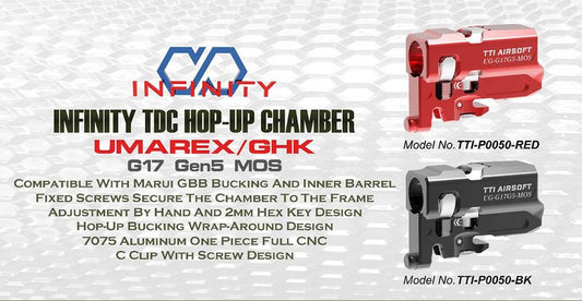 Infinity TDC Hop-Up Chamber Umarex (GHK) G17 Gen5 MOS