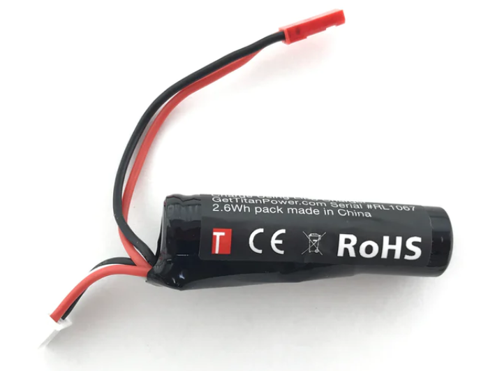 7.4v FCU Battery Jefe's Airsoft Solutions battery titan
