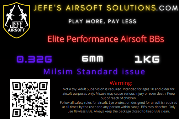 Elite Airsoft BBs - 0.32g 1kg - Jefe's Airsoft Solutionsbbslabor daysubscription