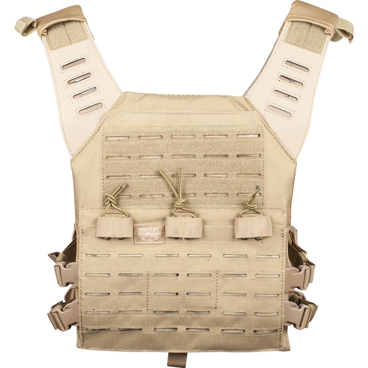 Laser Cut MOLLE Plate Carrier w/ Integrated Mag Pouches - Jefe's Airsoft SolutionsgeargreenMAP