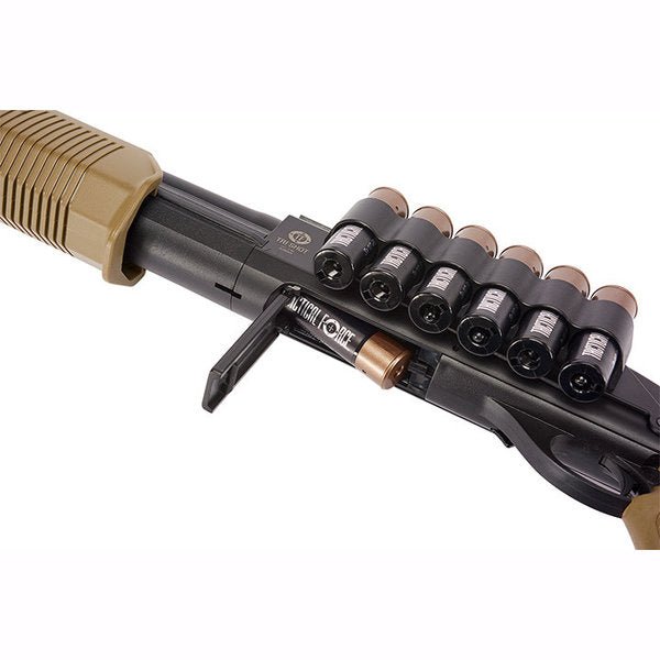 Tactical Force Tri-Shot Spring Powered Airsoft Pump Shotgun - Jefe's Airsoft SolutionsblackdeviceMAP